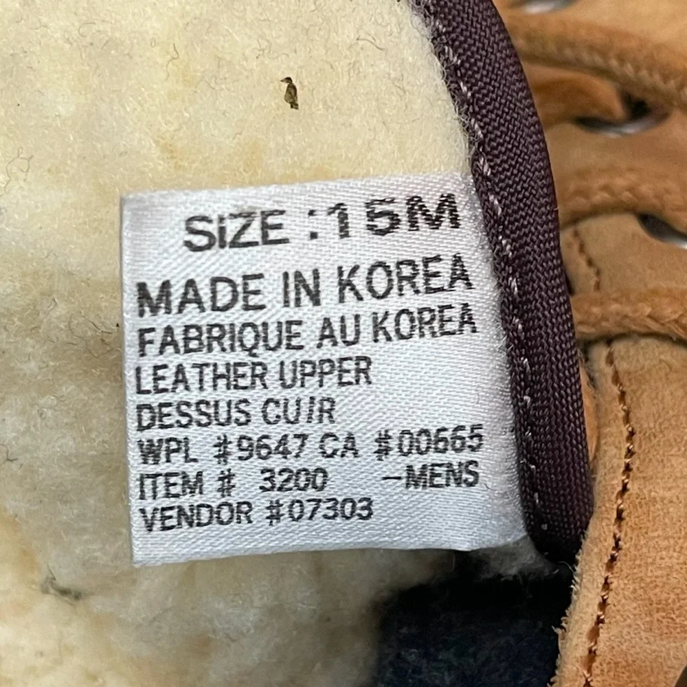Eddie Bauer Leather Steel Shank Insulated Snow Boots